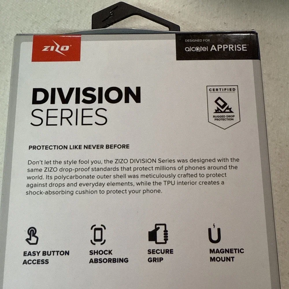 Zizo Rose Gold Alcatel Apprise‎ Division Series Phone Case